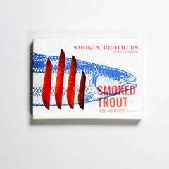 Smoked Trout Sashimi Style