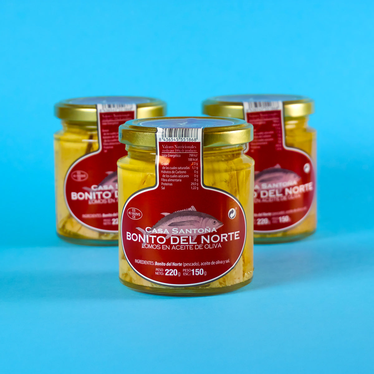 Bonito Tuna in Olive Oil - 220g